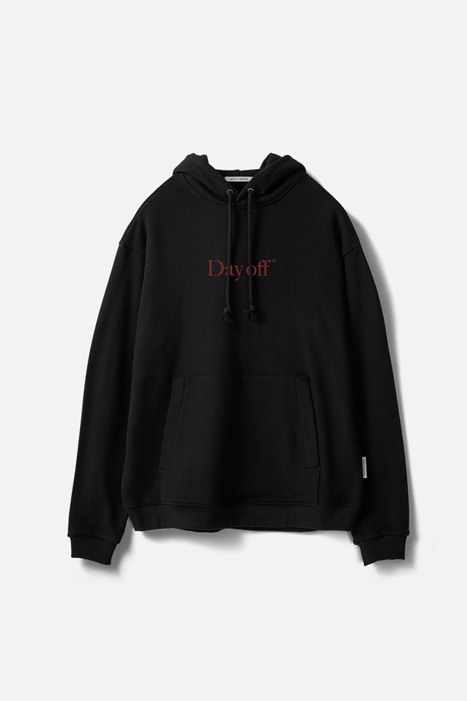 DAY OFF PULLOVER HOODIE-BLACK