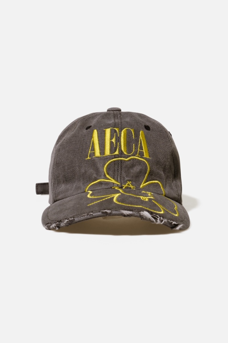 AECA METAL KIDS DENIM CAP-GREY