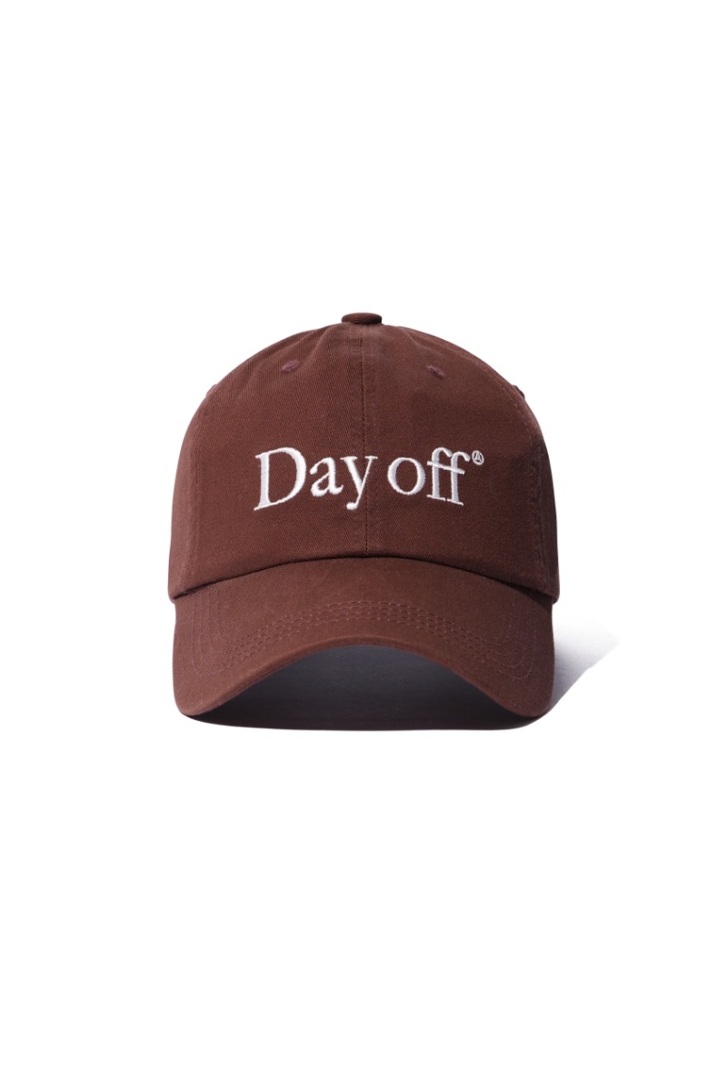 DAY OFF CAP-BROWN
