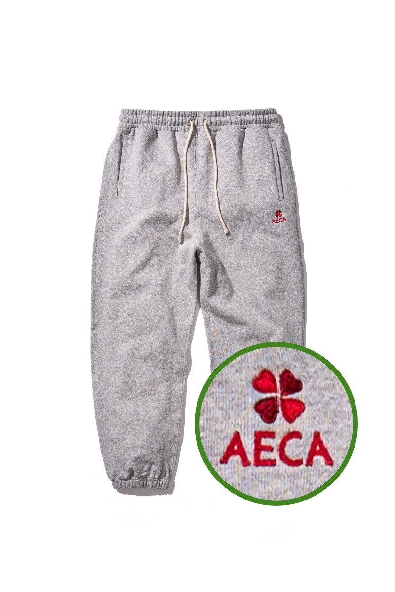 EVERYDAY AECA CLOVER SWEAT PANTS-GREY