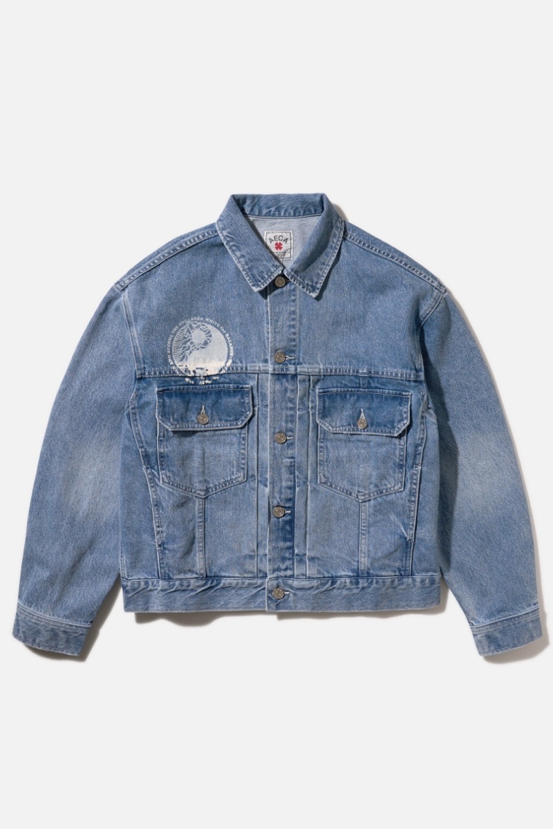 DAY AND NIGHT TRUCKER JACKET-BLUE