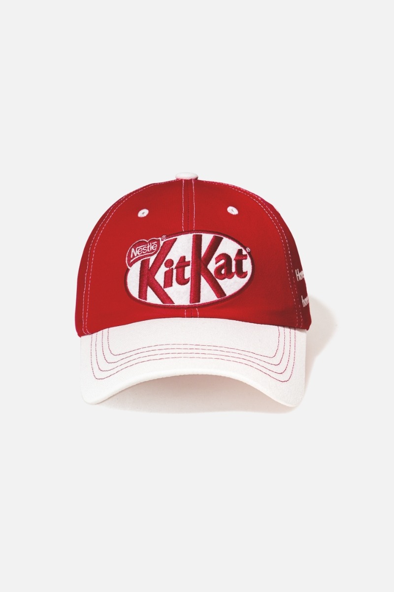 KITKAT X AECA 2-TONE BALL CAP-RED