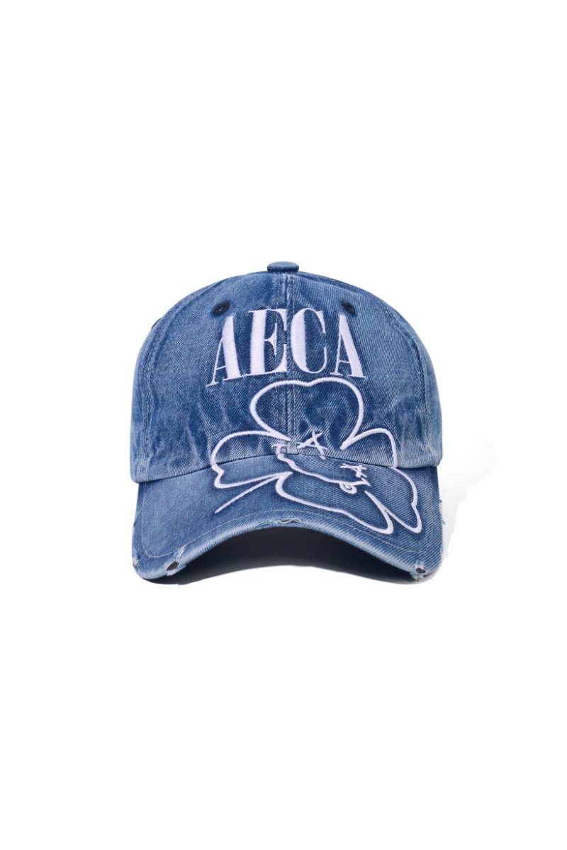 AECA METAL KIDS DENIM CAP-BLUE (3월 22일부터 순차출고)